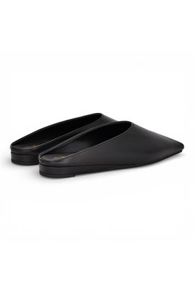 Sabot Bianca D in pelle colore nero. BIANCA D | 315-NAPPA NERO